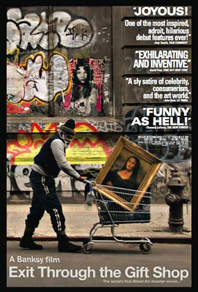 Banksy's Exit Though the Giftshop poster